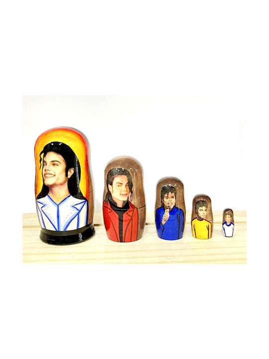Декоративна миниатюра Дърво Michael Jackson 10см 5бр