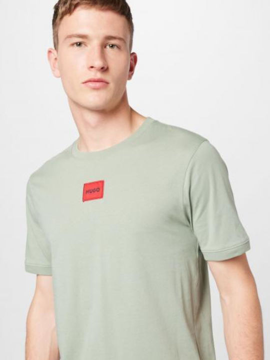 Hugo Boss Ανδρικό T-shirt Κοντομάνικο Mint