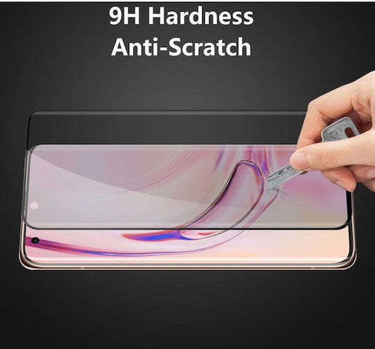 Adeziv complet Privacy Full Face Tempered Glass Negru (Huawei Nova 9 / Honor 50 5G - Huawei Nova 9 / Honor 50 5G)
