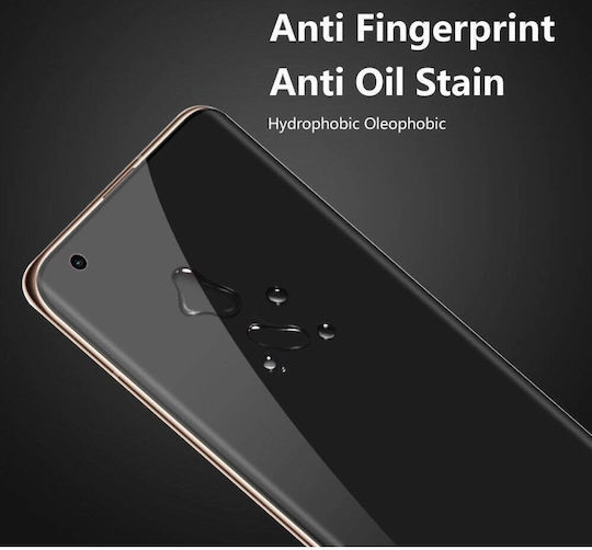 Adeziv complet Privacy Full Face Tempered Glass Negru (Huawei Nova 9 / Honor 50 5G - Huawei Nova 9 / Honor 50 5G)