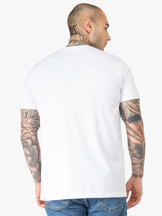 Lonsdale Herren T-Shirt Kurzarm Weiß