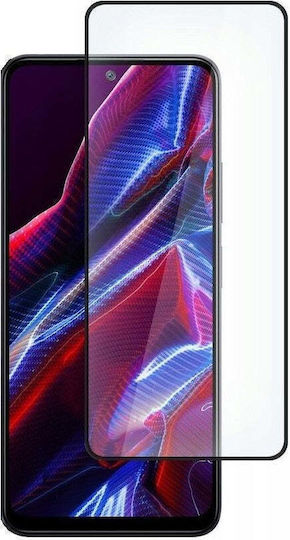 0.3mm Adeziv complet Full Face Tempered Glass Negru (Oppo Reno8 Pro)