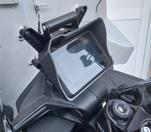 Протектор за инструменти на мотоциклет KTM 890 Приключение Черен