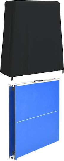 vidaXL Κάλυμμα Τραπεζιού Ping Pong σε Μαύρο χρώμα 3203393