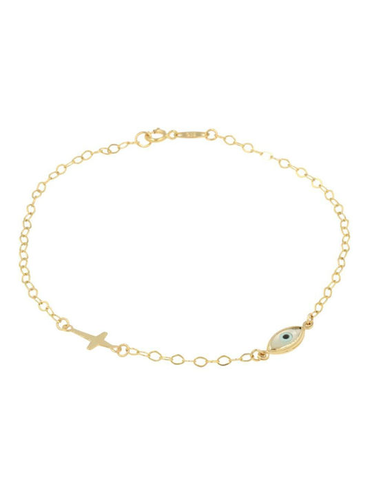 Q-Jewellery Damen Armband aus Gold 9K