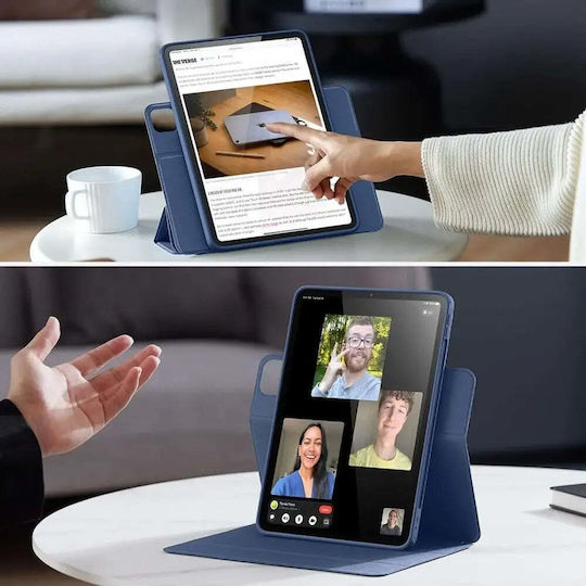ESR Флип капак Устойчив Тъмносин (iPad Pro 2024 11" - Превод: iPad Pro 2024 11")