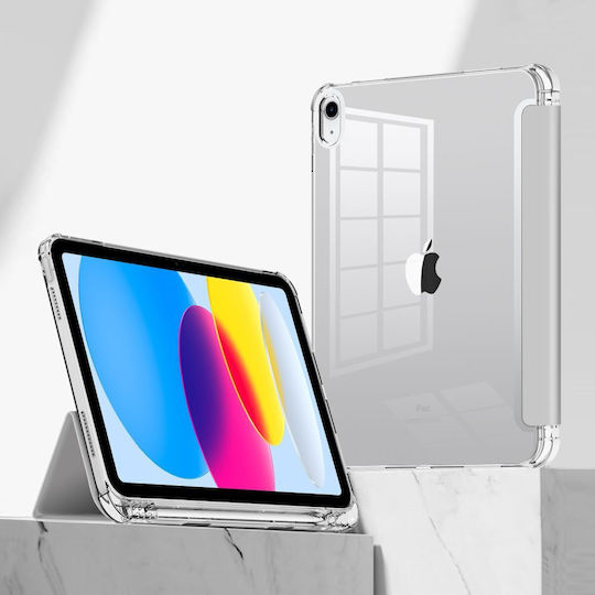 Tech-Protect SC Pen Hybrid Flip Cover Γκρι (iPad 10.9)