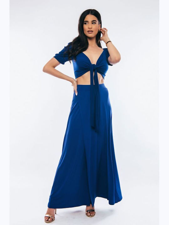 Γυναικείο Crop Top Μπλε