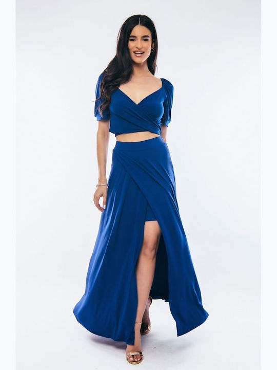 Γυναικείο Crop Top Μπλε