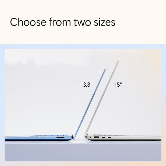 Microsoft Surface Laptop Copilot + PC 13.8" Touchscreen 120Hz (Snapdragon-X Plus/16GB/512GB SSD/W11 Home) Sapphire (US Keyboard)