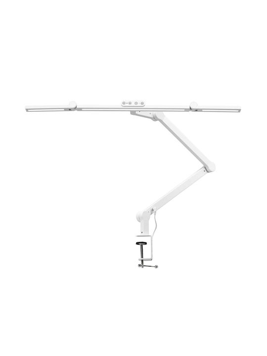 Activeshop Χρώματος LED Φωτιστικό Γραφείου σε Λευκό Χρώμα