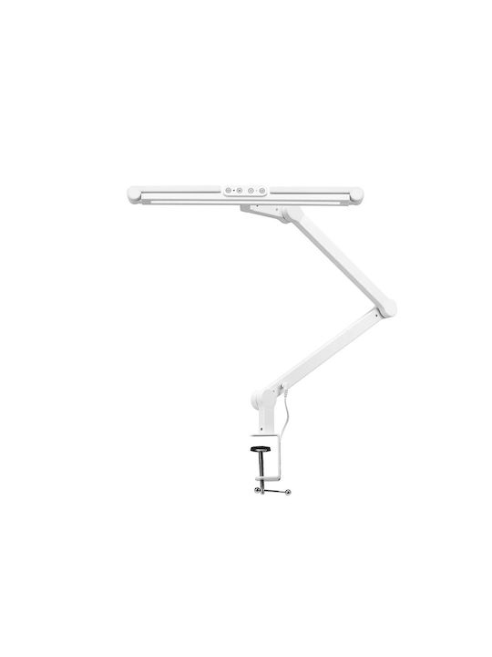 Activeshop Χρώματος LED Φωτιστικό Γραφείου σε Λευκό Χρώμα