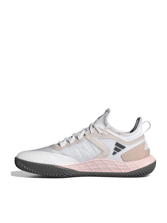 adidas Adizero Ubersonic 4.1 Femei Pantofi Tenis Terenuri de lut Ftwr White / Grey Four / Sandy Pink