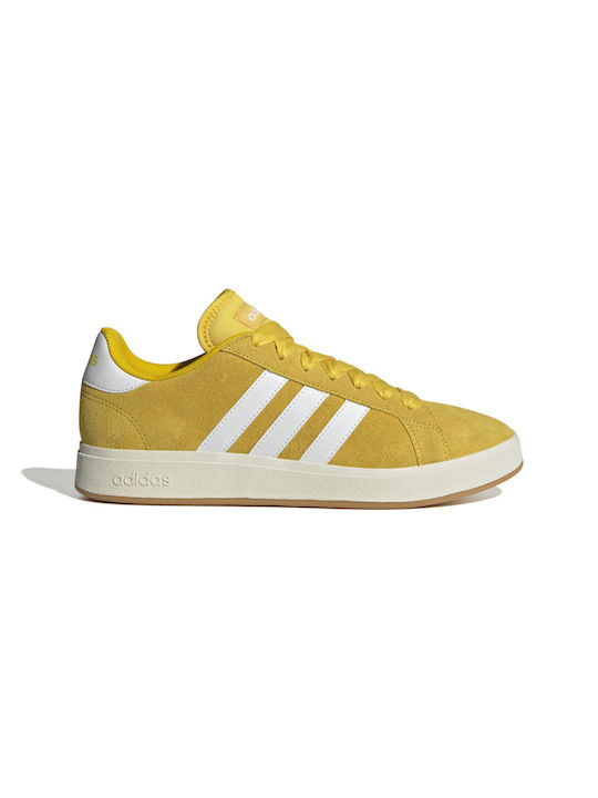 Adidas Grand Court Base 00s Ανδρικά Sneakers Κίτρινο