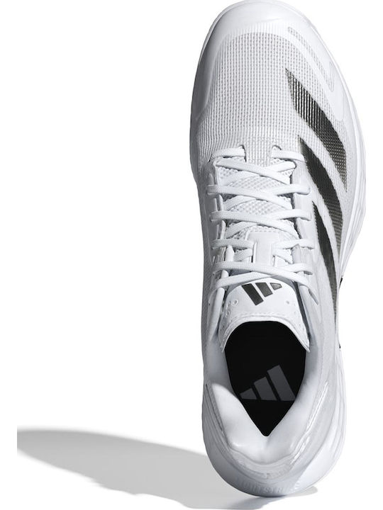 adidas Defiant Speed 2 Ανδρικά Παπούτσια Τένις Λευκά