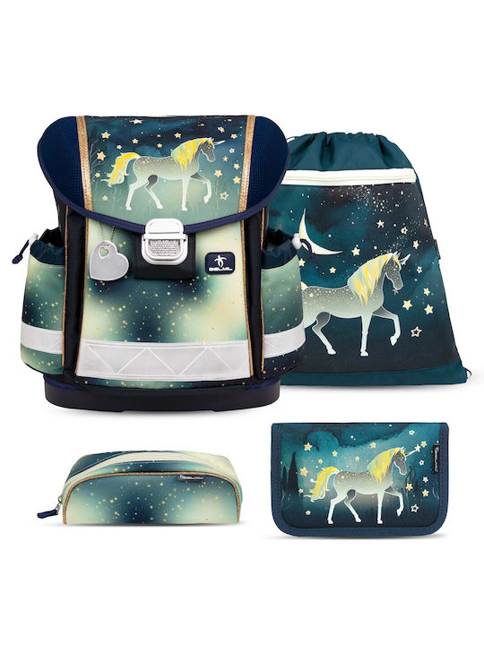 Belmil Classy School Bag Backpack Elementary, Elementary Multicolour 19Liters