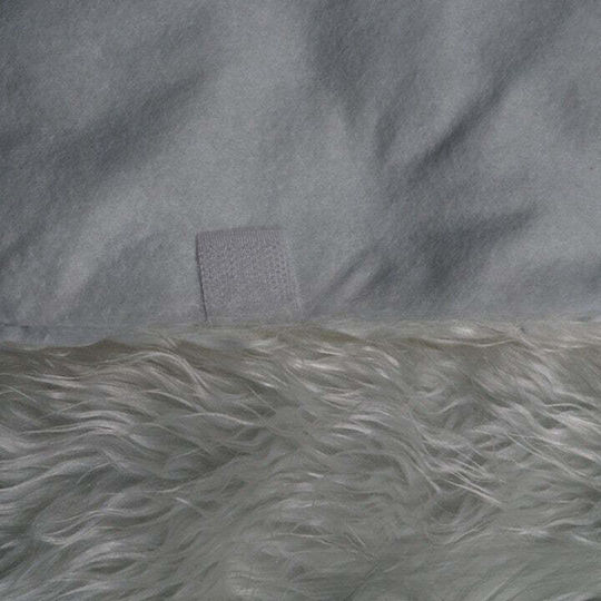 cu textură de blană Ø150cm.