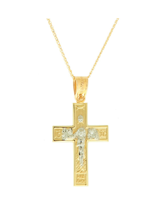 Papadopoulos Gold Femeiesc Aur Cruce 14K