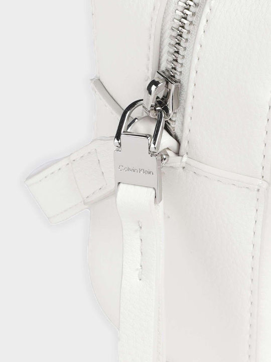 Calvin Klein Damen Tasche Crossbody Weiß