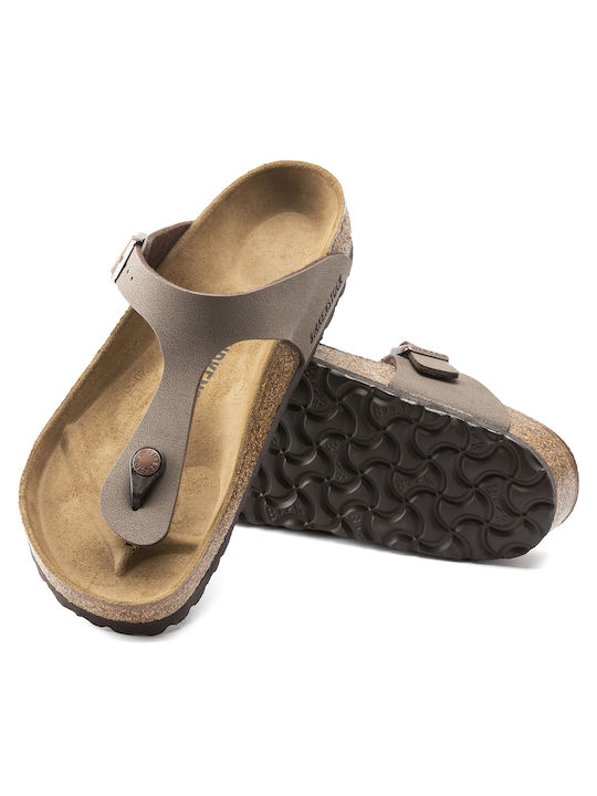 Birkenstock Gizeh Herrensandalen Mocha Regelmäßig Passform