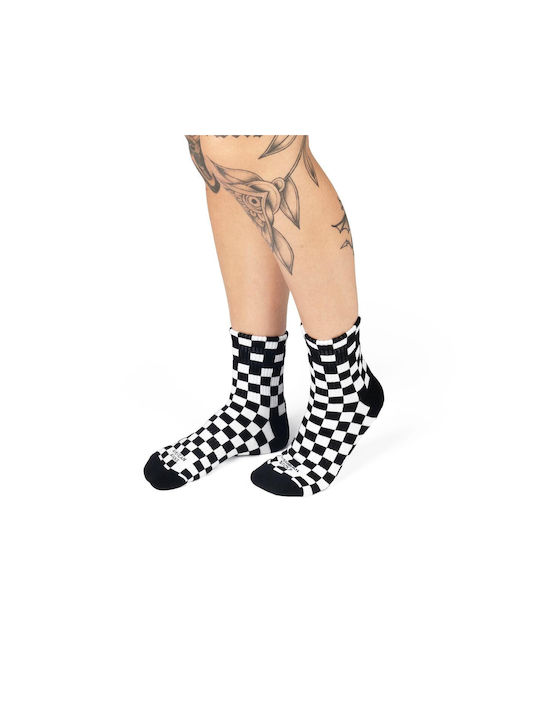 American Socks Checkerboard Socks Black/White