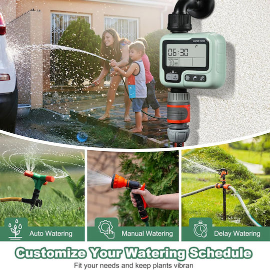 Irrigation Programmer Faucet Battery with Electrovane 1 Output