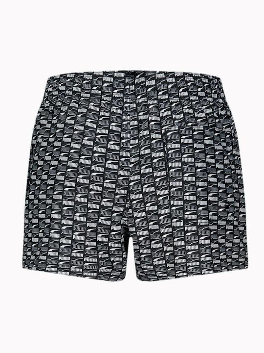Men's Swimwear Shorts Black with Patterns