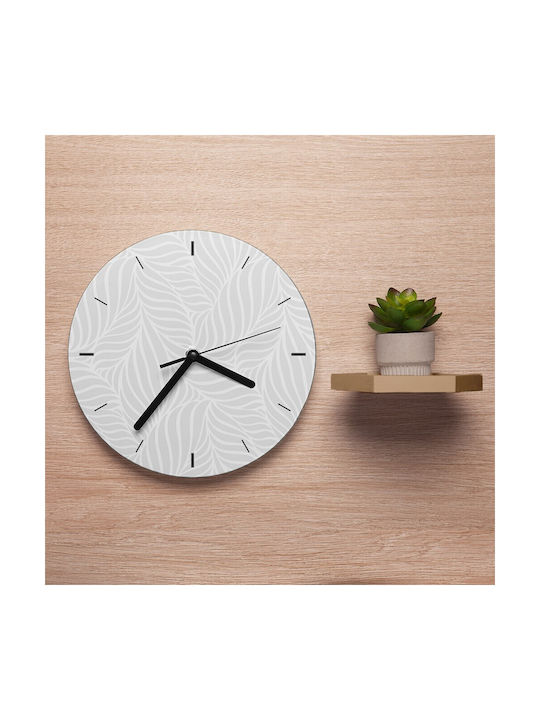 ArtGraphix Wall Clock Gray Ø30cm