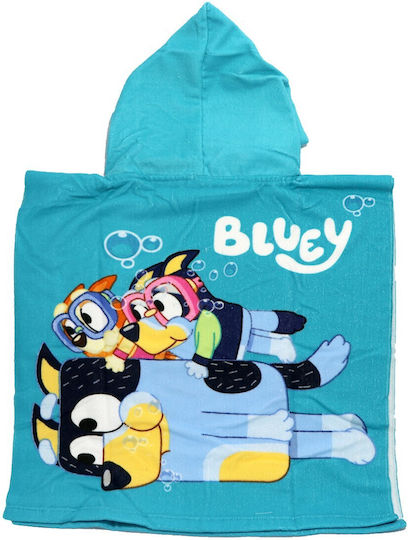 Educa Kids Beach Poncho Light Blue