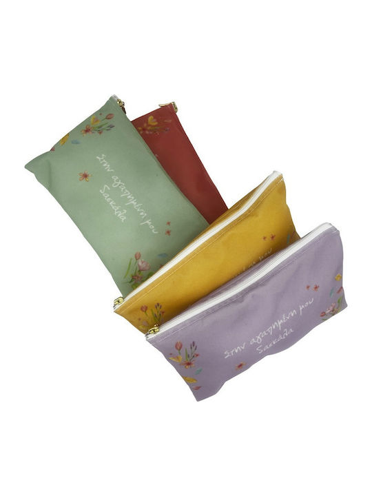 Necessaire in Rot Farbe