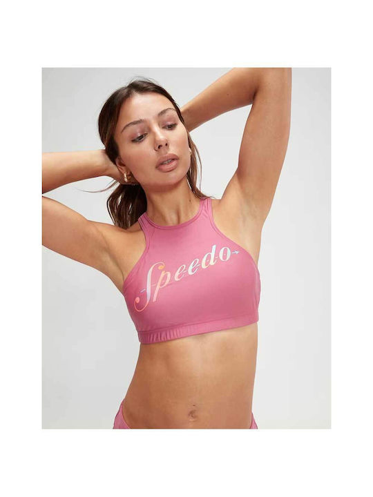 Speedo Logo Volley 2 Bikini-Set Rosa