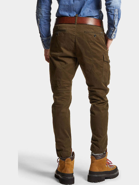 Dsquared2 Trousers Military Green