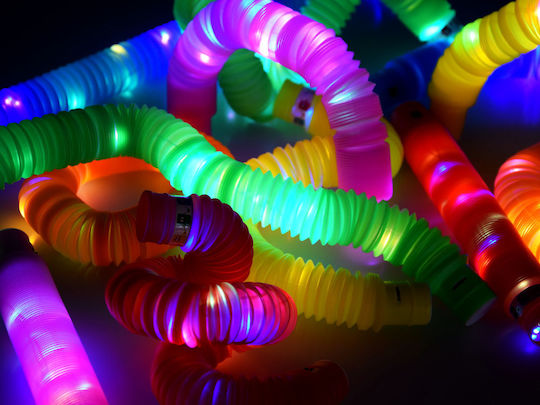 Jokomisiada Fidget Tube Plastic Multicolor