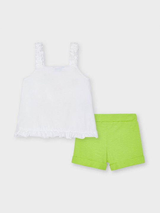 Mayoral Kids Set with Shorts Summer 2pcs Green