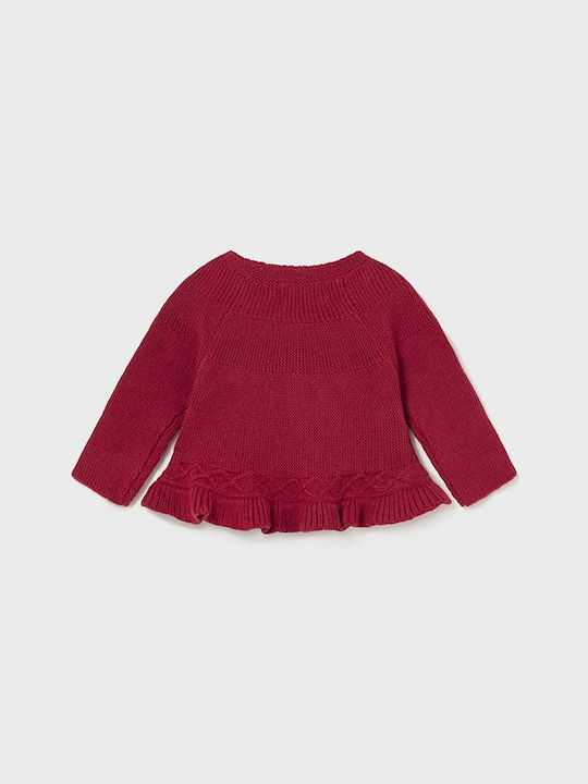 Mayoral Kids Cardigan Knitted RED