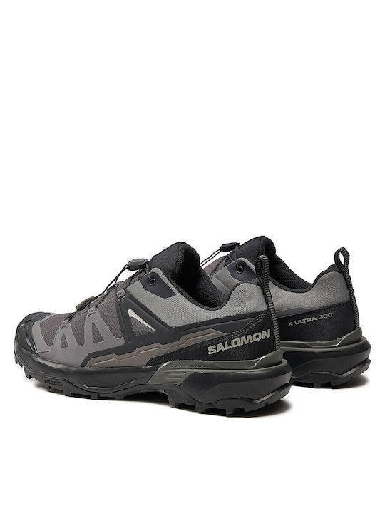 Salomon X Ultra 360 Men's Waterproof Hiking Shoes Black