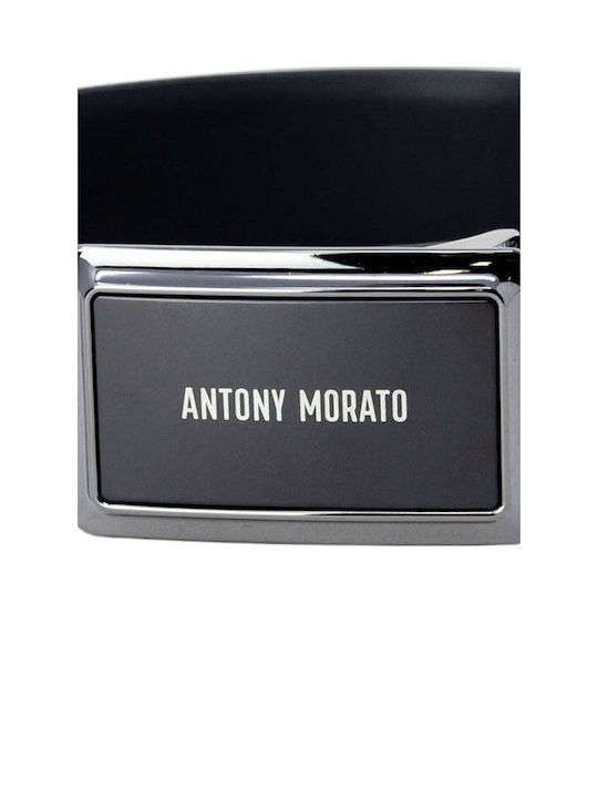 Antony Morato Men's Leather Belt Black