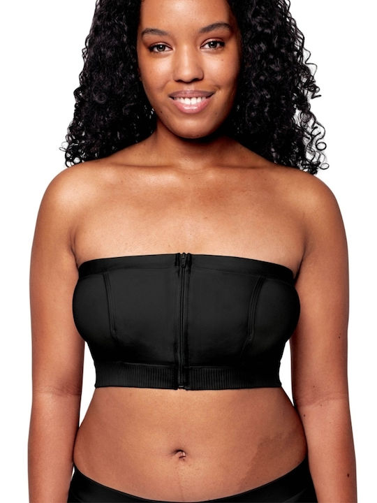 Medela Maternity & Nursing Sports Bra with Clips Black