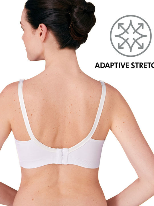 Medela Maternity & Nursing Bra with Clips White