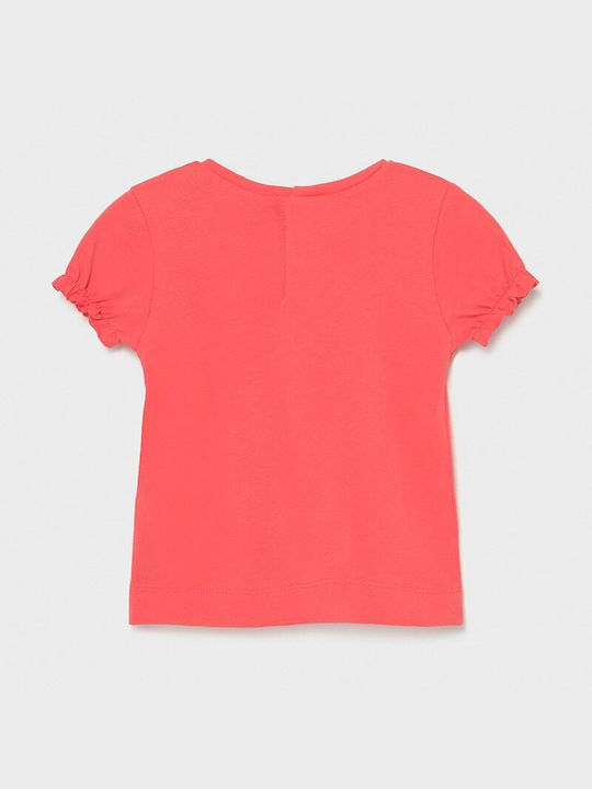 Mayoral Kids Blouse Short Sleeve Pink