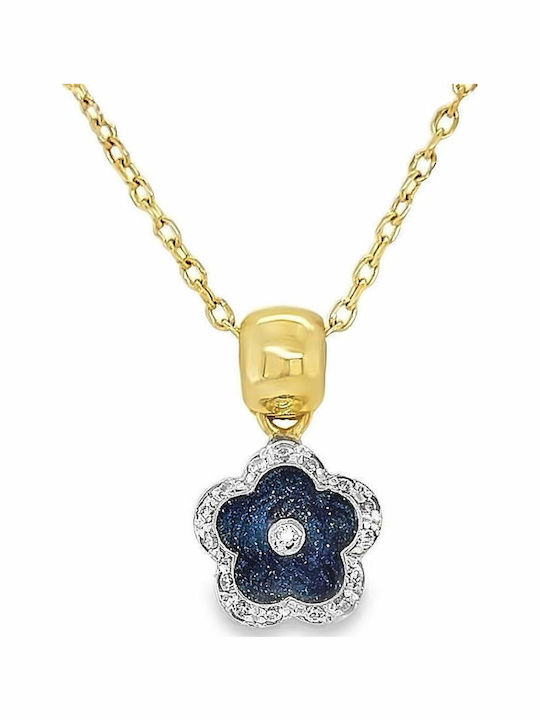 Xryseio Kids Pendant Made of 18K White Gold