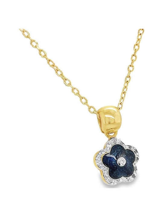 Xryseio Kids Pendant Made of 18K White Gold