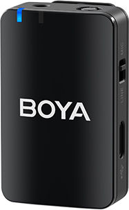 Boya Boyamic Σετ Ασύρματο Μικρόφωνο Πέτου, Clip On για Φωνητικά Android USB-C και iPhone με 2 πομπούς