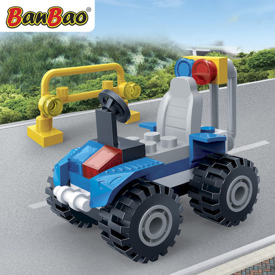 Banbao Bausteine Police Buggy für 5+ Jahre 34Stück