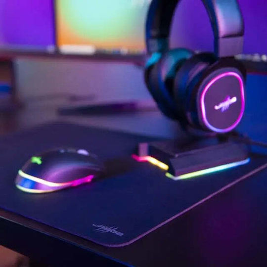 HAMA Urage Lethality Gaming Mouse Pad Large (450mm) Μαύρο 00186088