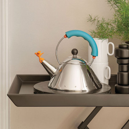 Alessi Rostfreier Stahl Teekanne 1000ml