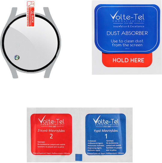 Volte-Tel Tempered Glass pentru Huawei Watch 4 / Watch 4 ProGalaxy Watch 4 44mm 1buc 8363863