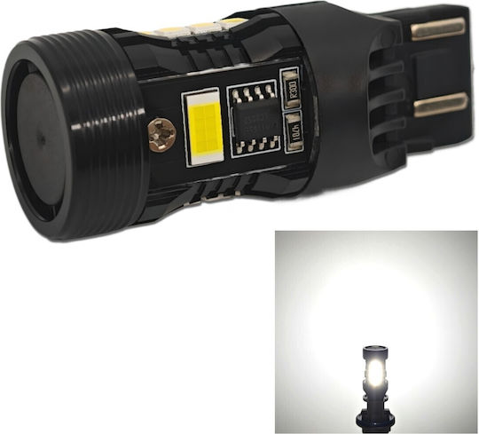 Lampen Auto W21/5W / DRL LED 5500K Kaltes Weiß 12V 1Stück