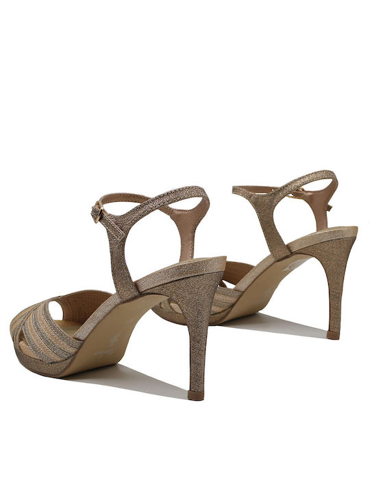 Menbur Women's Sandals Gold