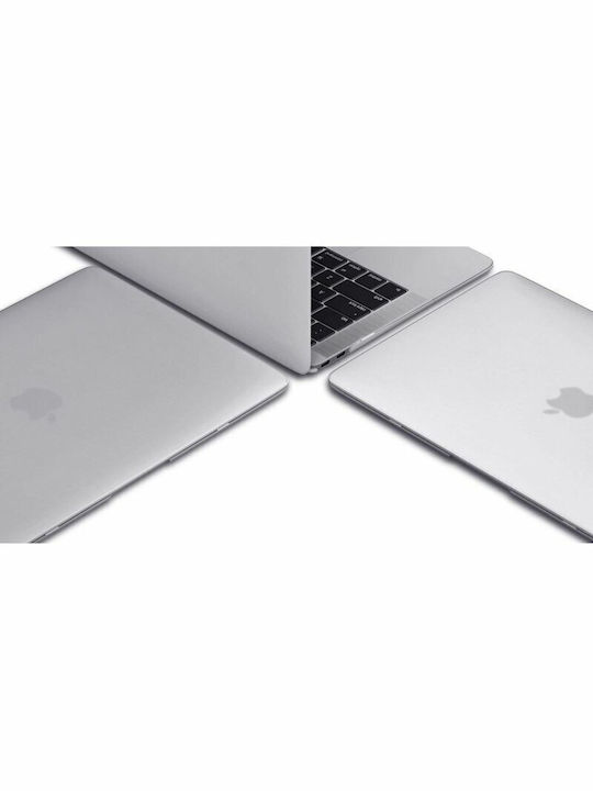 Techsuit Θήκη για Laptop 13" Macbook Air 13 2020 σε Διάφανο χρώμα